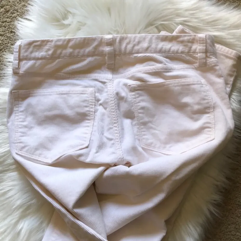 J. Crew | White Toothpick Corduroys Size 27